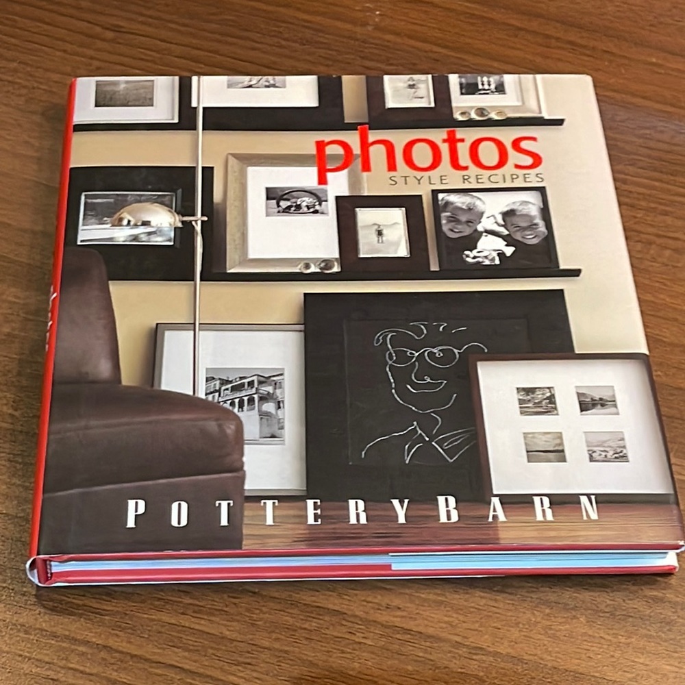 Vintage Pottery Barn Photos Hardcover Book